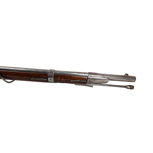 510 - Wanzl Lorenz, Breech Loading Rifle. Conversion of M1854 & 1862 Cartridge 14x33mm Wanzl Rimfire. Proo... 