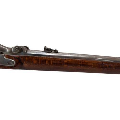 510 - Wanzl Lorenz, Breech Loading Rifle. Conversion of M1854 & 1862 Cartridge 14x33mm Wanzl Rimfire. Proo... 