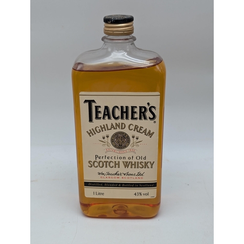 514 - Collection of 7 Bottles of Spirits - Including Booths Dry Gin 70Proof - Teachers Scotch Whiskey - Ca... 