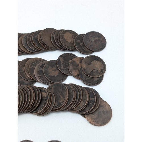 523 - Large Quantity UK Pre Decimal, Pennies / 1/2 Pennies. To Include Large Bundle Victoria, 4 Carthwheel... 