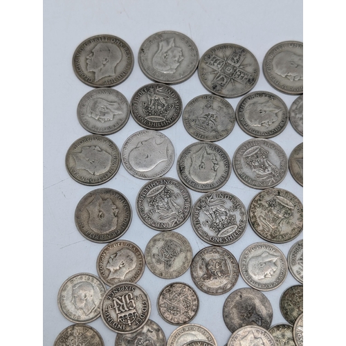 530 - Good Group C1946 0.500 Silver British Coinage Bundle 390g