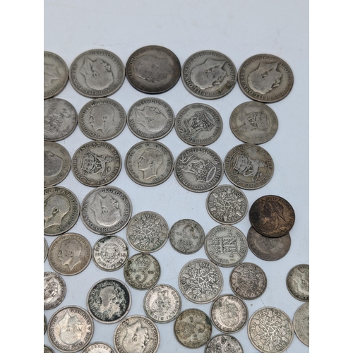 530 - Good Group C1946 0.500 Silver British Coinage Bundle 390g