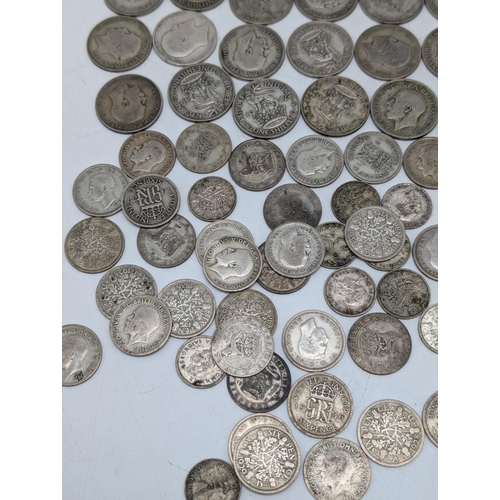 530 - Good Group C1946 0.500 Silver British Coinage Bundle 390g