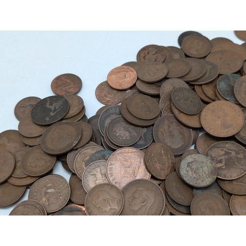 534 - Large Quantity of George and Victoria Half Pennies and Pennies Aprox 3kg