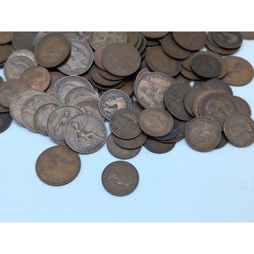 534 - Large Quantity of George and Victoria Half Pennies and Pennies Aprox 3kg