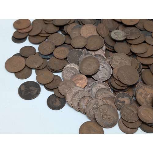 534 - Large Quantity of George and Victoria Half Pennies and Pennies Aprox 3kg