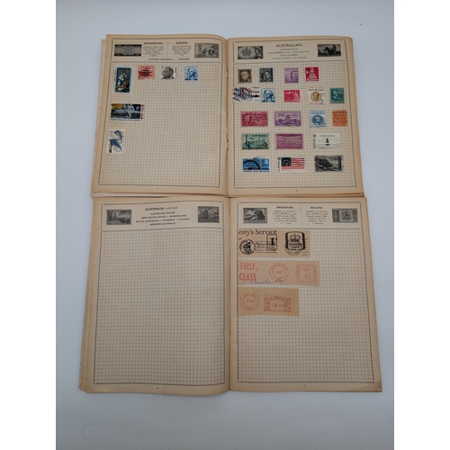 536 - Two Stamp Albums, Comprising Mostly American And British Postal Meter Marks