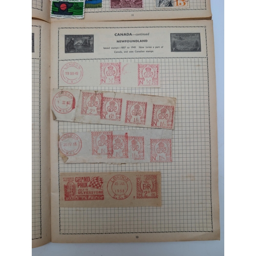 536 - Two Stamp Albums, Comprising Mostly American And British Postal Meter Marks