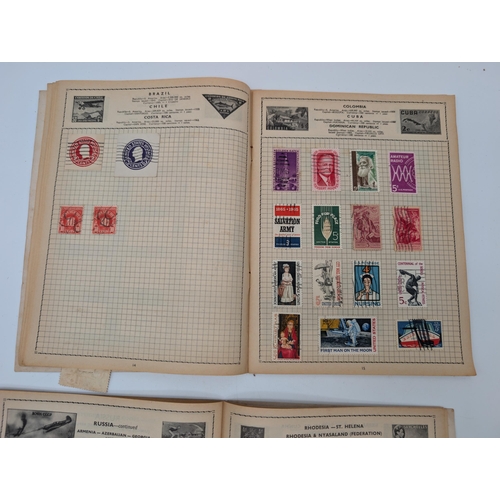 536 - Two Stamp Albums, Comprising Mostly American And British Postal Meter Marks