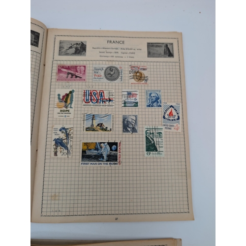 536 - Two Stamp Albums, Comprising Mostly American And British Postal Meter Marks