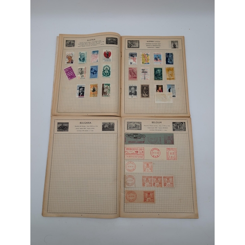 536 - Two Stamp Albums, Comprising Mostly American And British Postal Meter Marks