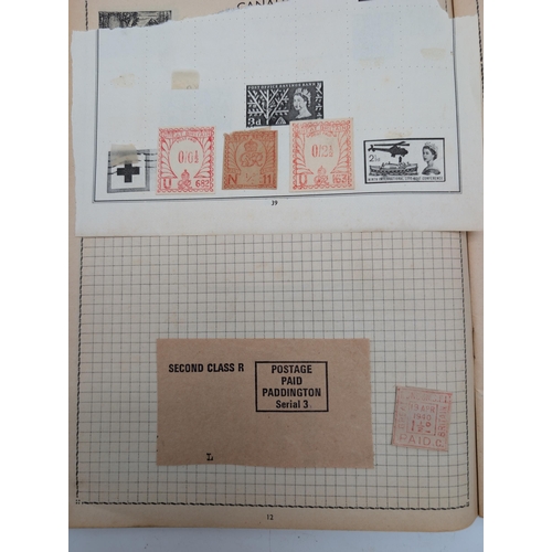 536 - Two Stamp Albums, Comprising Mostly American And British Postal Meter Marks