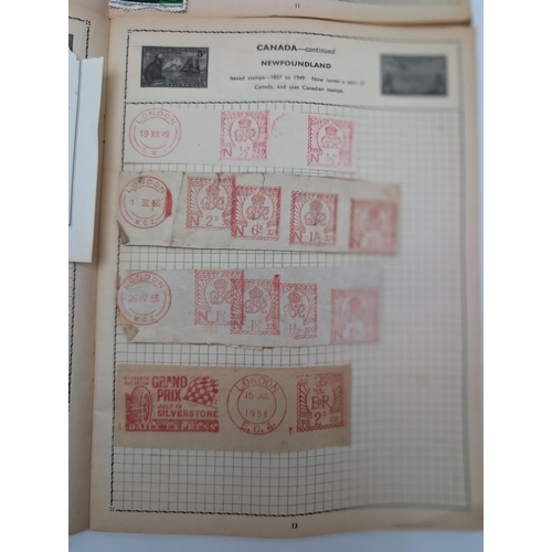 536 - Two Stamp Albums, Comprising Mostly American And British Postal Meter Marks