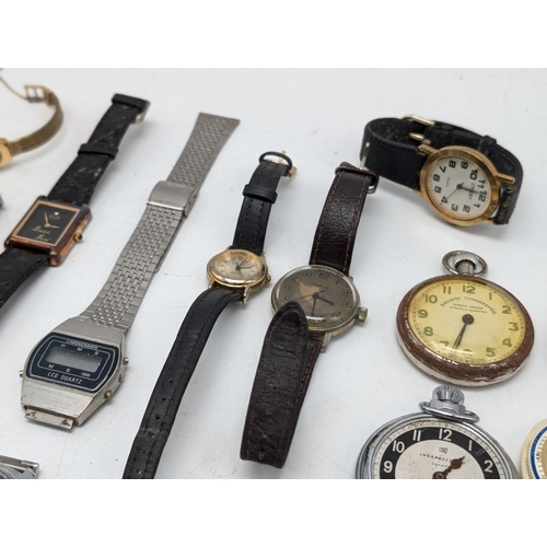 561 - Bundle of Vintage Watches and Pocket Watches For Spares and Repairs. Including Sekonda, Seiko ETC