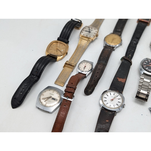 561 - Bundle of Vintage Watches and Pocket Watches For Spares and Repairs. Including Sekonda, Seiko ETC