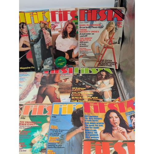 617 - Qauntity of Adult Magazines - Fiesta and Penthouse - 23 Volumes