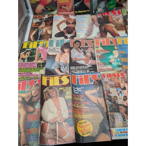 617 - Qauntity of Adult Magazines - Fiesta and Penthouse - 23 Volumes