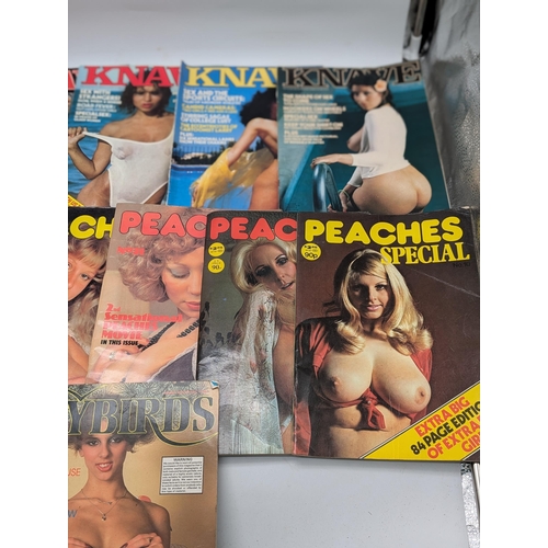 618 - 13 Adult Magazines  - Knave and Playbirds