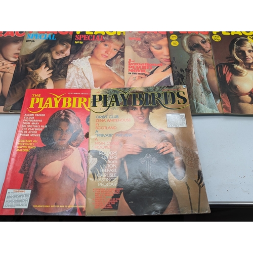 618 - 13 Adult Magazines  - Knave and Playbirds