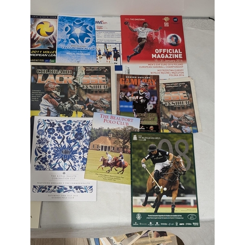 102 - Polo / Lacrosse / Handball - Selection Programmes