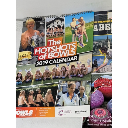 103 - Bowls - Programmes Calendars Etc