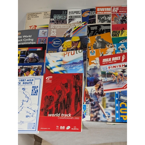 107 - Tour De France / Cycling - Various programmes Spanning Multiple Decades Some Very Good Ones Here