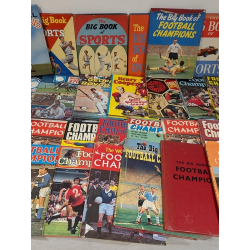 113 - Football Annuals Spanning Several Decades, Mostly Big Of Football Champions