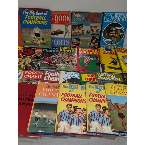 113 - Football Annuals Spanning Several Decades, Mostly Big Of Football Champions