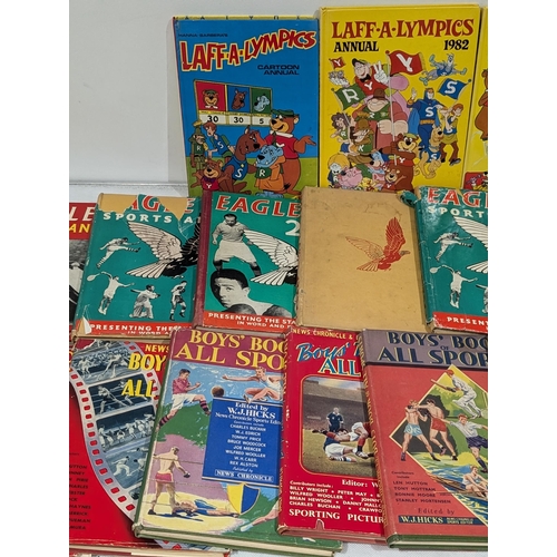 115 - Eagle Annuals 50/60s Every Boys Book of Sports 50s/60s Etc