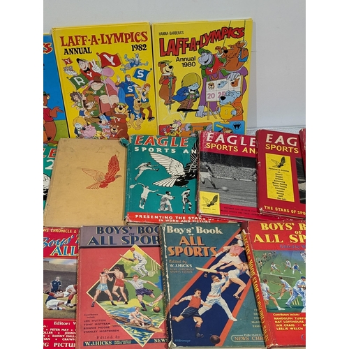 115 - Eagle Annuals 50/60s Every Boys Book of Sports 50s/60s Etc