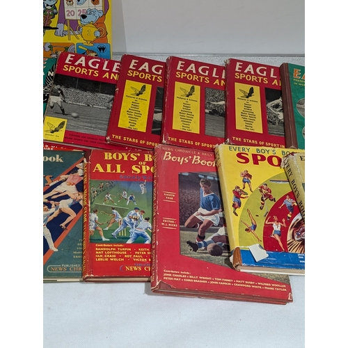 115 - Eagle Annuals 50/60s Every Boys Book of Sports 50s/60s Etc