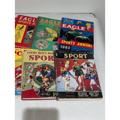 115 - Eagle Annuals 50/60s Every Boys Book of Sports 50s/60s Etc