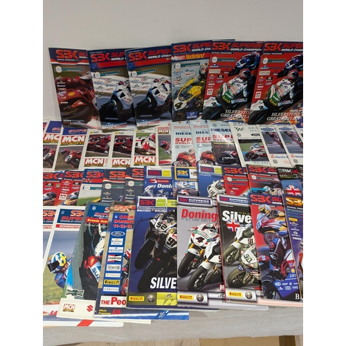 117 - Superbikes - Large Quantity Mostly 90/00s Superbike Programmes