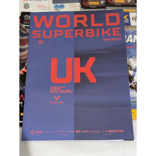 117 - Superbikes - Large Quantity Mostly 90/00s Superbike Programmes