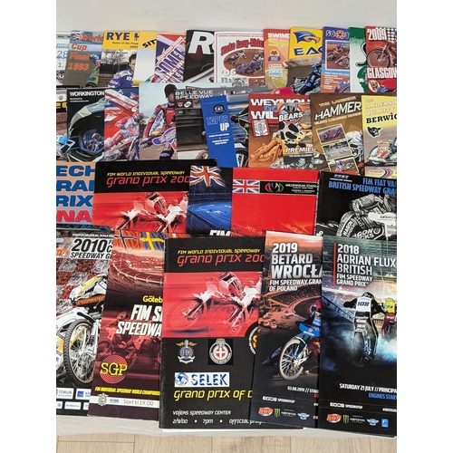 118 - Speedway - Large Bundle Programmes - Good Bundle