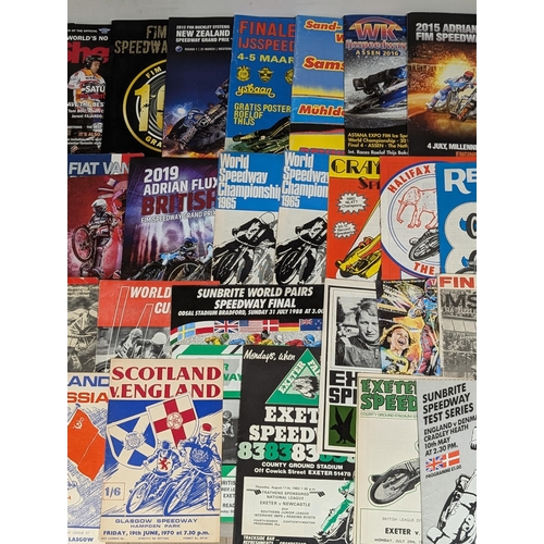 122 - Speedway Vintage Bundle - Good Selection Vintage Speedway Programmes 60s Onwards