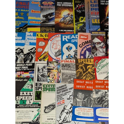 122 - Speedway Vintage Bundle - Good Selection Vintage Speedway Programmes 60s Onwards