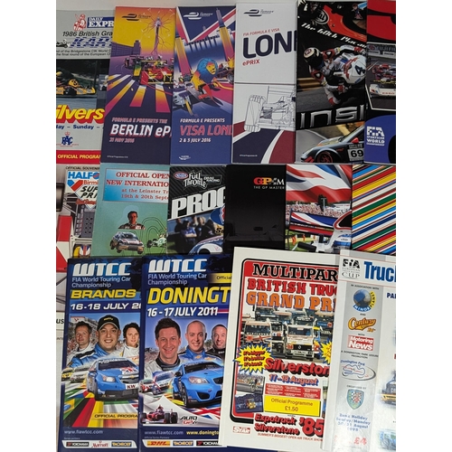 125 - Motor racing, To Include Truck Racing Etc Unusual Bundle