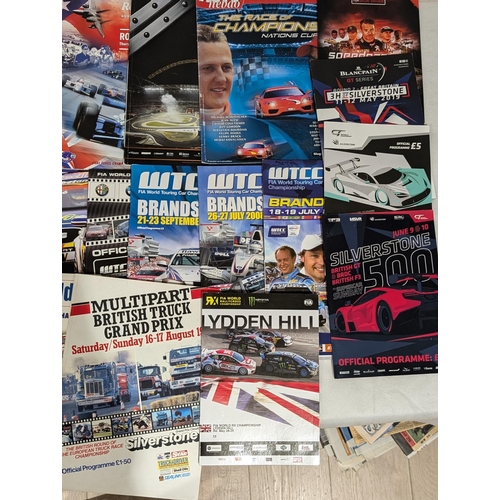 125 - Motor racing, To Include Truck Racing Etc Unusual Bundle