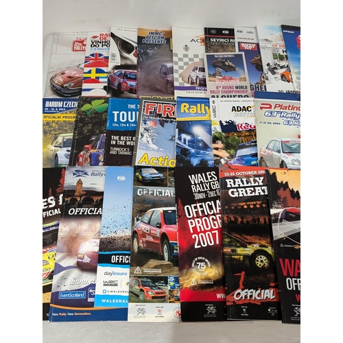 126 - Rally Bundle - Vintage Rally Programmes - Good Bundle