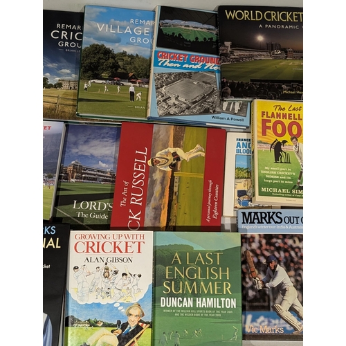 143 - Cricket - Large Quantity Cricket Grounds Reference Books