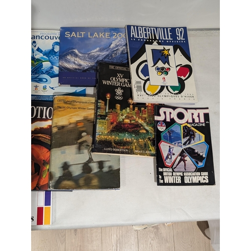 145 - Olympics Bundle - Programmes Catalogues Etc