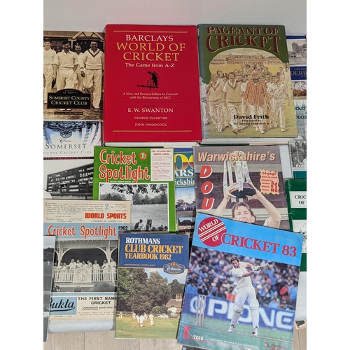 146 - Cricket - Good Bundle Cricket Grounds Ephemera / Programmes Etc