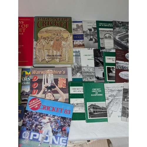 146 - Cricket - Good Bundle Cricket Grounds Ephemera / Programmes Etc