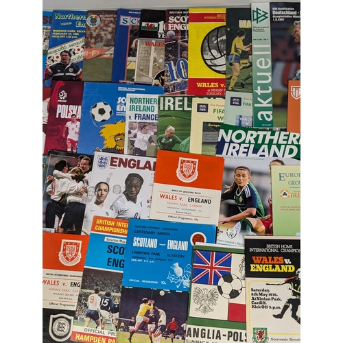 152 - Vintage Mostly England Away Games - Programmes 70/80/90s Good Bundle