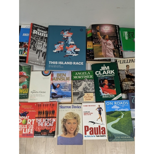 154 - Large Quantity Sports Related Books