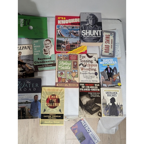 154 - Large Quantity Sports Related Books