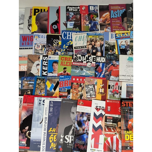 155 - Large Quantity League Football Programmes - 80/90/00s