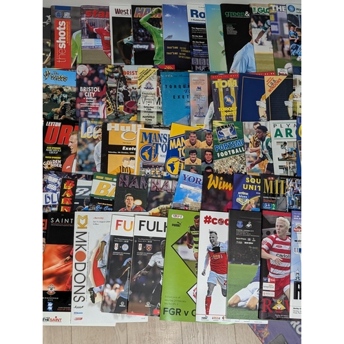 155 - Large Quantity League Football Programmes - 80/90/00s