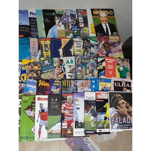 155 - Large Quantity League Football Programmes - 80/90/00s